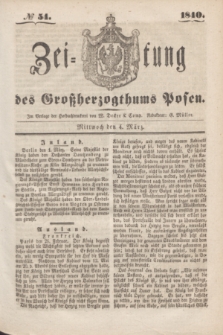 Zeitung des Großherzogthums Posen. 1840, № 54 (4 März)