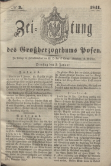 Zeitung des Großherzogthums Posen. 1841, № 3 (5 Januar)