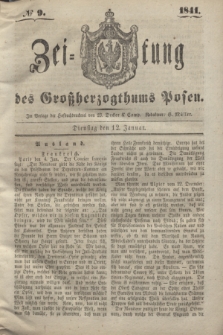 Zeitung des Großherzogthums Posen. 1841, № 9 (12 Januar)
