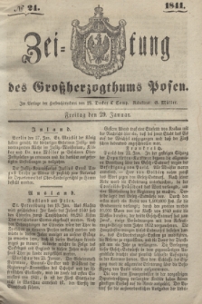 Zeitung des Großherzogthums Posen. 1841, № 24 (29 Januar)