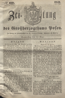 Zeitung des Großherzogthums Posen. 1841, № 110 (13 Mai)