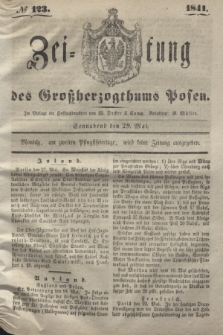 Zeitung des Großherzogthums Posen. 1841, № 123 (29 Mai)