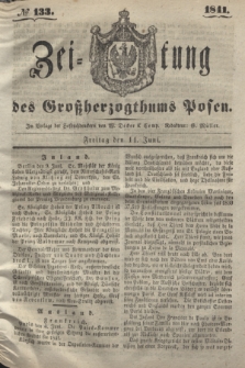 Zeitung des Großherzogthums Posen. 1841, № 133 (11 Juni)