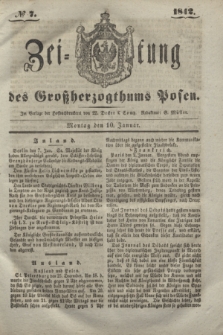 Zeitung des Großherzogthums Posen. 1842, № 7 (10 Januar)