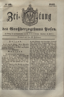 Zeitung des Großherzogthums Posen. 1842, № 42 (19 Februar)