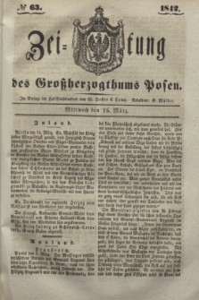 Zeitung des Großherzogthums Posen. 1842, № 63 (16 März)