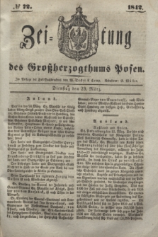 Zeitung des Großherzogthums Posen. 1842, № 72 (29 März)