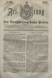 Zeitung des Großherzogthums Posen. 1842, № 125 (2 Juni)