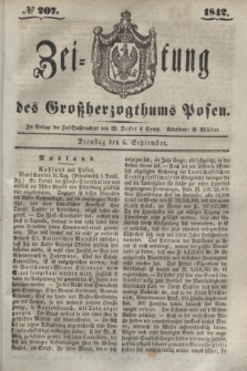 Zeitung des Großherzogthums Posen. 1842, № 207 (6 September)