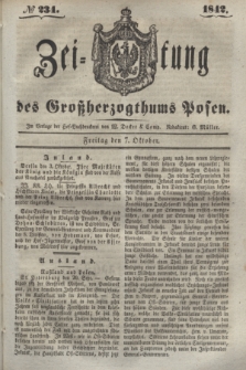 Zeitung des Großherzogthums Posen. 1842, № 234 (7 Oktober)