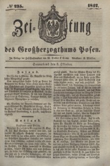Zeitung des Großherzogthums Posen. 1842, № 235 (8 Oktober) + dod.