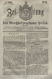 Zeitung des Großherzogthums Posen. 1842, № 240 (14 Oktober)