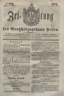Zeitung des Großherzogthums Posen. 1842, № 243 (18 Oktober)