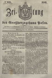 Zeitung des Großherzogthums Posen. 1842, № 248 (24 Oktober)