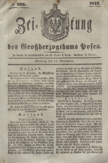 Zeitung des Großherzogthums Posen. 1842, № 266 (14 November)