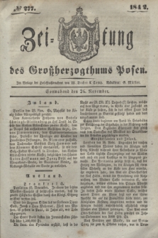 Zeitung des Großherzogthums Posen. 1842, № 277 (26 November)