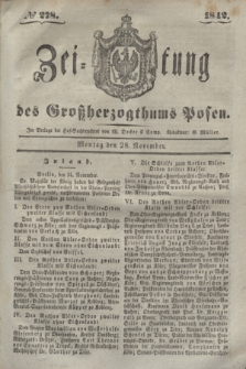 Zeitung des Großherzogthums Posen. 1842, № 278 (28 November)