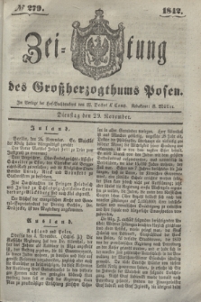 Zeitung des Großherzogthums Posen. 1842, № 279 (29 November)