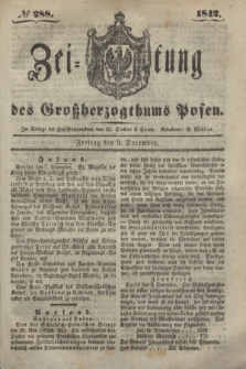 Zeitung des Großherzogthums Posen. 1842, № 288 (9 December)