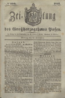 Zeitung des Großherzogthums Posen. 1842, № 290 (12 December)
