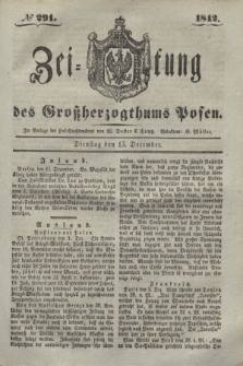 Zeitung des Großherzogthums Posen. 1842, № 291 (13 December)