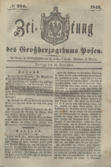 Zeitung des Großherzogthums Posen. 1842, № 294 (16 December)
