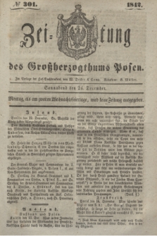 Zeitung des Großherzogthums Posen. 1842, № 301 (24 December)