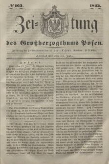 Zeitung des Großherzogthums Posen. 1843, № 163 (15 Juli)