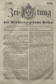 Zeitung des Großherzogthums Posen. 1843, № 175 (29 Juli)