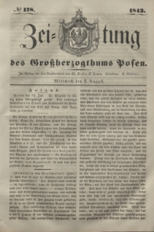 Zeitung des Großherzogthums Posen. 1843, № 178 (2 August)