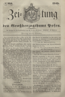 Zeitung des Großherzogthums Posen. 1843, № 234 (6 Oktober)