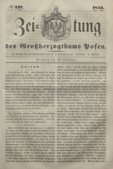 Zeitung des Großherzogthums Posen. 1843, № 237 (10 Oktober)