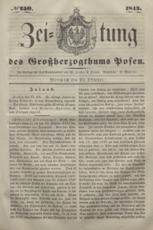 Zeitung des Großherzogthums Posen. 1843, № 250 (25 Oktober)