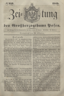 Zeitung des Großherzogthums Posen. 1843, № 253 (28 Oktober)