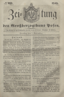 Zeitung des Großherzogthums Posen. 1843, № 261 (7 November)