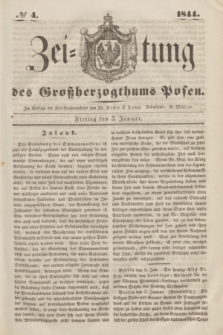 Zeitung des Großherzogthums Posen. 1844, № 4 (5 Januar)