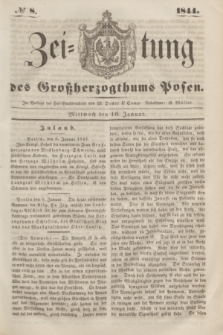 Zeitung des Großherzogthums Posen. 1844, № 8 (10 Januar)