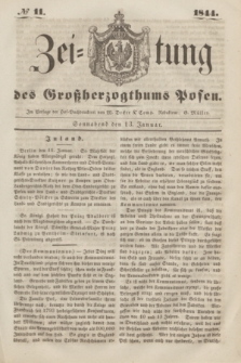 Zeitung des Großherzogthums Posen. 1844, № 11 (13 Januar)
