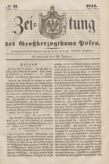 Zeitung des Großherzogthums Posen. 1844, № 17 (20 Januar)