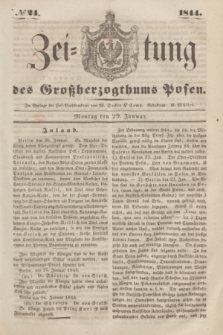 Zeitung des Großherzogthums Posen. 1844, № 24 (29 Januar)