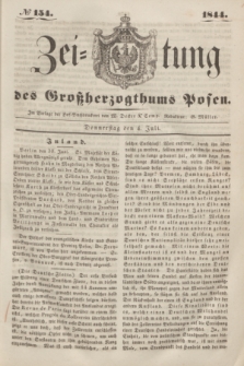 Zeitung des Großherzogthums Posen. 1844, № 154 (4 Juli)