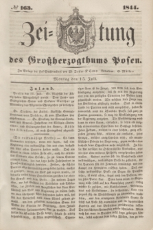 Zeitung des Großherzogthums Posen. 1844, № 163 (15 Juli)
