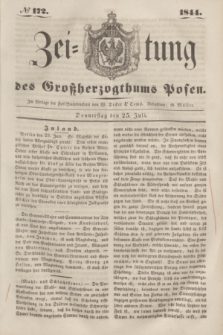 Zeitung des Großherzogthums Posen. 1844, № 172 (25 Juli)