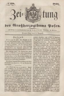 Zeitung des Großherzogthums Posen. 1844, № 178 (1 August)