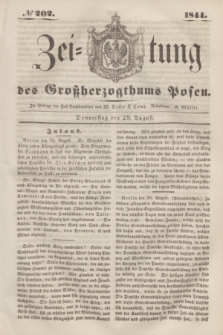 Zeitung des Großherzogthums Posen. 1844, № 202 (29 August)