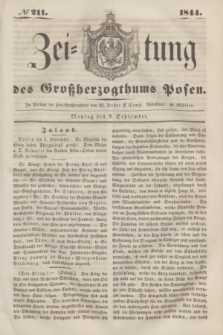 Zeitung des Großherzogthums Posen. 1844, № 211 (9 September)