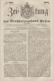 Zeitung des Großherzogthums Posen. 1844, № 250 (24 Oktober)