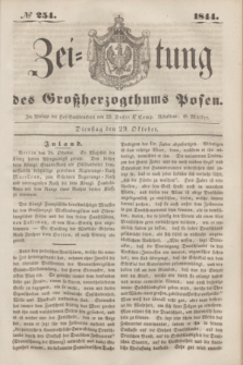 Zeitung des Großherzogthums Posen. 1844, № 254 (29 Oktober) + dod.