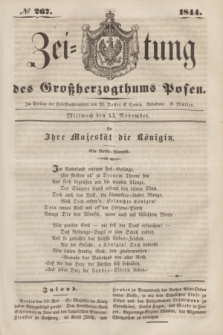 Zeitung des Großherzogthums Posen. 1844, № 267 (13 November)