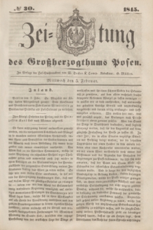 Zeitung des Großherzogthums Posen. 1845, № 30 (5 Februar)